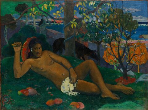 Поль Гоген. «Te Arii Vahine (Королева. Жена короля)»