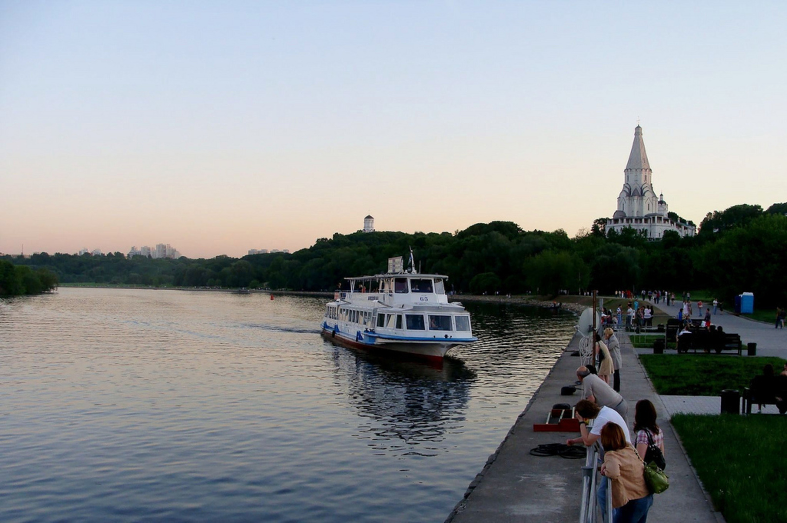 Круиз по Москве-реке от причала «Коломенское». ССК