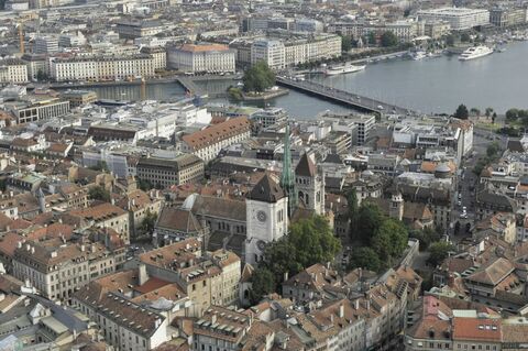 Genève. La vieille ville.