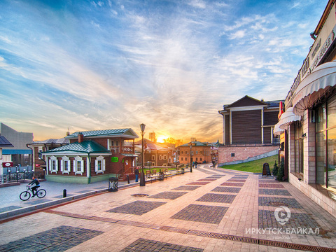 伊尔库茨克行程: 沿着主要街道