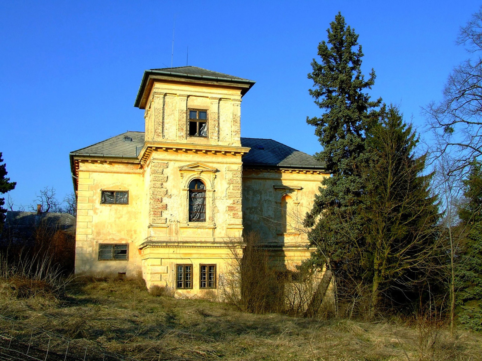 Nedeczky-kastély (Fekete-kastély), Balatonederics