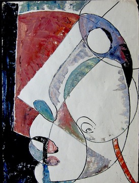 Гротески и супрематика из собрания Давида Гольдфрета. Конец 1950-х годов