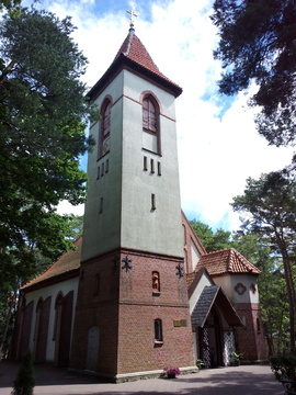 The Temple of Saint Serafim Sorovskiy (formerly the Evangelical-Lutheran church)