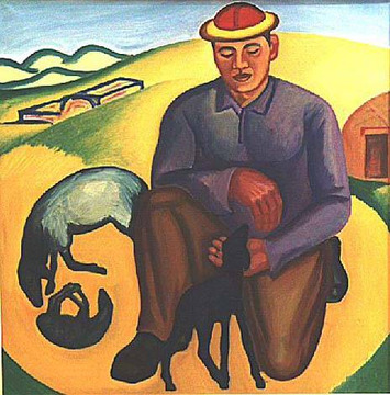 Шаймардан Сариев. Чабан. 1969