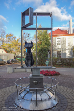 Памятник Зеленоградским котам