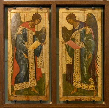 Иконы из деисусного чина «Архангел Гавриил» и «Архангел Михаил»