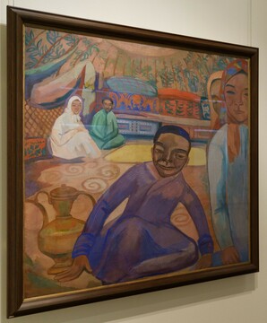 Павел Кузнецов. Киргизские дети. 1909