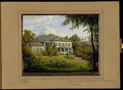 Альбом. Замок Хайлигенберг близ Югенхайма